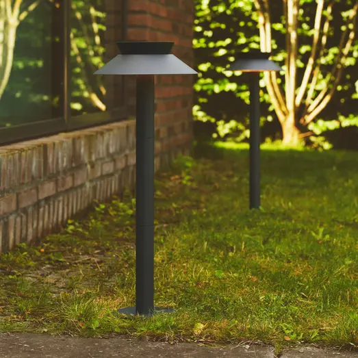 Nordlux Justina solar havelampe antracit