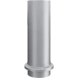 Lindab Rainline skydestykke - Ø75 mm