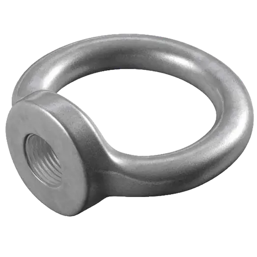 Roliba øjemøtrik varmforzinket 10 mm x Ø 25 mm