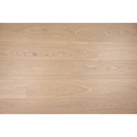 Moland plank Aston parketgulv i  eg hvid matlak