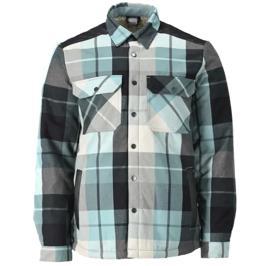 Mascot 23104 flannel skjorte m/fiberpelsfór skovgrøn ternet