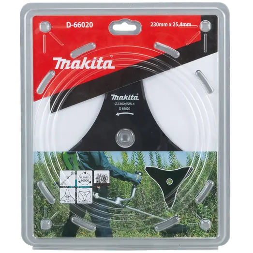 Makita D-66020 3 tands klinge til buskrydder Ø230x25,4 mm