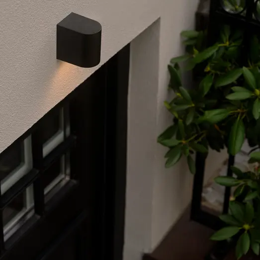 Nordlux Dion Single udendørs væglampe GU10 sort