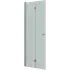 Scanbad foldedør 89x200cm børstet satin/isglas
