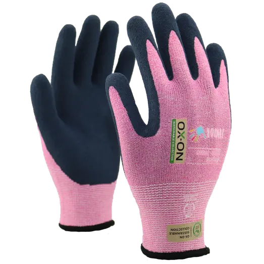 OX-ON 16000 Recycle Junior arbejdshandsker pink