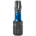 STACO bits heavy duty 1/4 x 25 mm torsion impact TX 25 20 stk blå