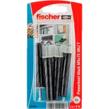 Fischer PowerKnot hulrumsdyvel - DIY PK Sort UHJ ST M5x75 4 stk