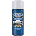 Hammerite glat-effekt metalmaling spray sølv