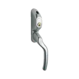 Hoppe paskvilgreb f. 6-stift oval-cylinder højre stål eloxeret