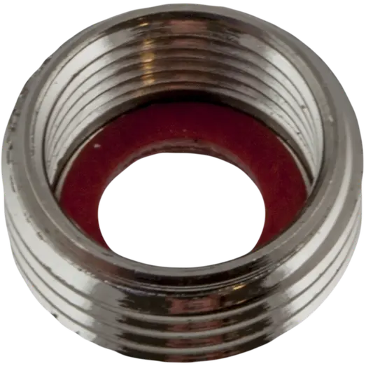 Gevindring 3/8"x1/2" krom