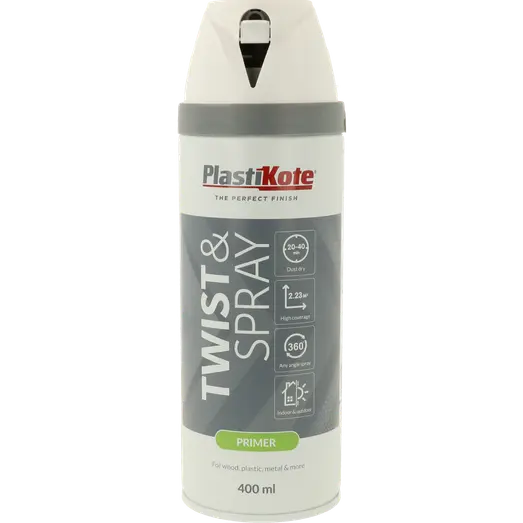 Plasti-Kote twist primer hvid
