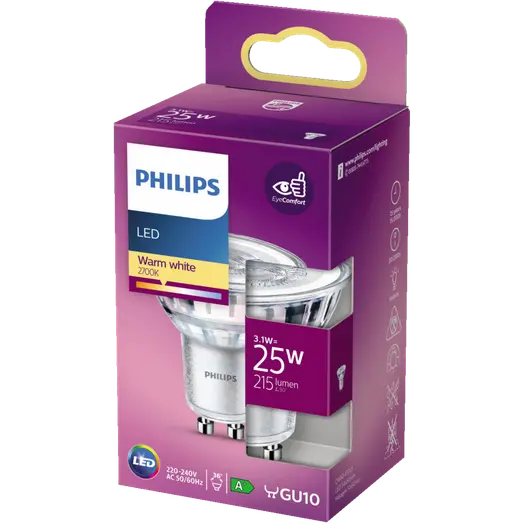 Philips Spot LED pære GU10 25W