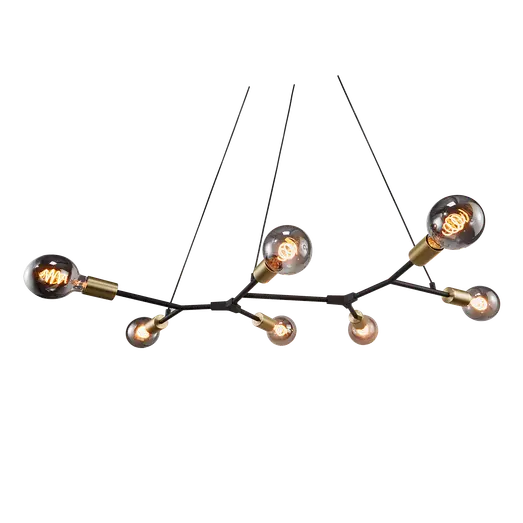 Nordlux Josefine pendel 7xE27 sort