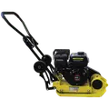 Pladevibrator 60 kg m/gummimåtte og hjul