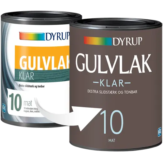 Dyrup gulvlak klar 10