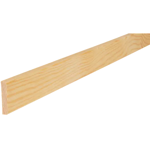 HT 51 fyr forkantliste 2 runde kanter 9x33x3900 mm