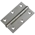 Kanthængsel 76 mm rustfrit stål