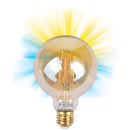 FESH LED dekopære kold/varm E27 5,5W Ø60 mm