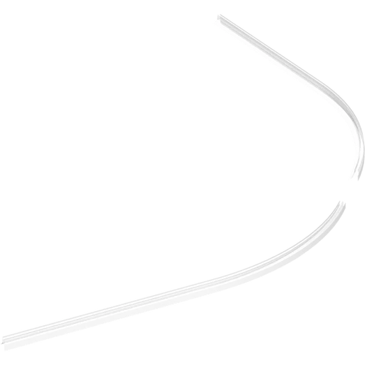 Scanbad Match drypliste til halvrunde døre 2 stk t/ E+F 81,5 cm