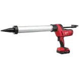 Milwaukee C18 PCG/600 18V fugepistol m/600 ml rør 1 x 2.0 Ah batteri og lader