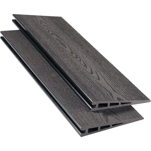 Kirkedal galvaniseret komposithegn startsæt 25 mm klink, sort