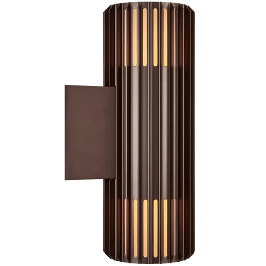 Nordlux Aludra dobbelt udendørs  Seaside metallisk brun 