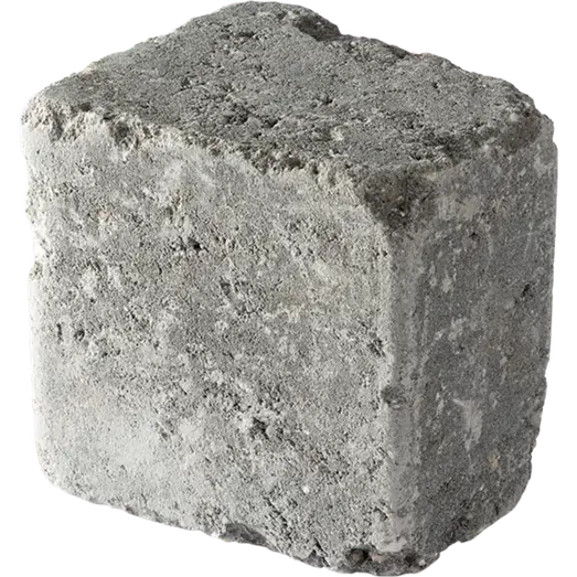 IBF Holmegaardsten®, Lille Cirkelblok, 14x9x14 cm, grå