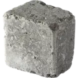 IBF Holmegaardsten®, Lille Cirkelblok, 14x9x14 cm, grå