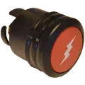 Weber® rød tændknap til Q® modeller med elektronisk tænding