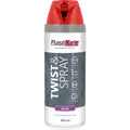 Plasti-Kote twist spraymaling 400 ml satin postrød
