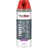 Plasti-Kote twist spraymaling 400 ml satin postrød