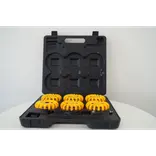 Zmartgear advarselslys gule, genopladelig kuffert m/6 stk.