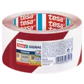 Tesa® Signal Premium advarelsestape 50 mm x 66 m rød/hvid
