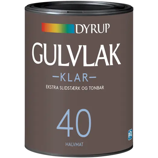 Dyrup gulvlak klar 40