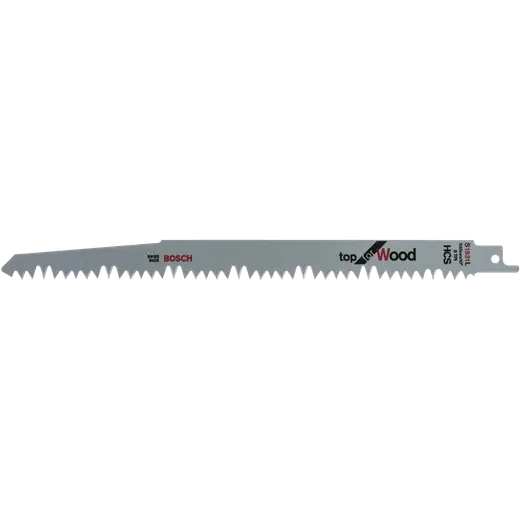 Bosch S 1531 L bajonetsavklinge træ grov 240 mm 5 stk