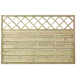 Plus Bergen hegn m/espalier 180 cm trykimprægneret