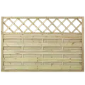 Plus Bergen hegn m/espalier 180 cm trykimprægneret