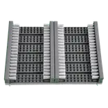 Clean Carpet Alu Brush skobørste sort