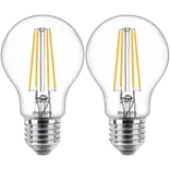 Philips Standard LED pære E27 60W 2 pack