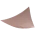 Solsejl trekantet 3,6m taupe