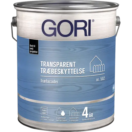 GORI 502 transparent træbeskyttelse ibenholt