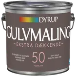 Dyrup gulvmaling ekstra dækkende olie 50 hvid