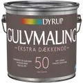 Dyrup gulvmaling ekstra dækkende olie 50 hvid