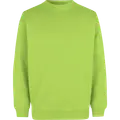 ID klassisk herre sweatshirt lime