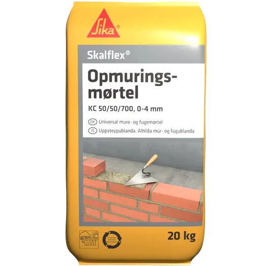 Skalflex Opmuringsmørtel KC 50/50/700 20 kg