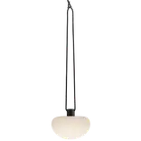 Nordlux Sponge batteri havelampe pendel Ø20 hvid/sort