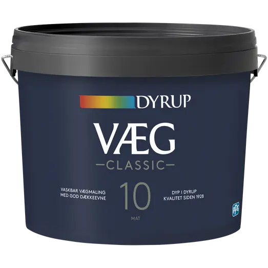 Dyrup vægmaling classic 10 hvid