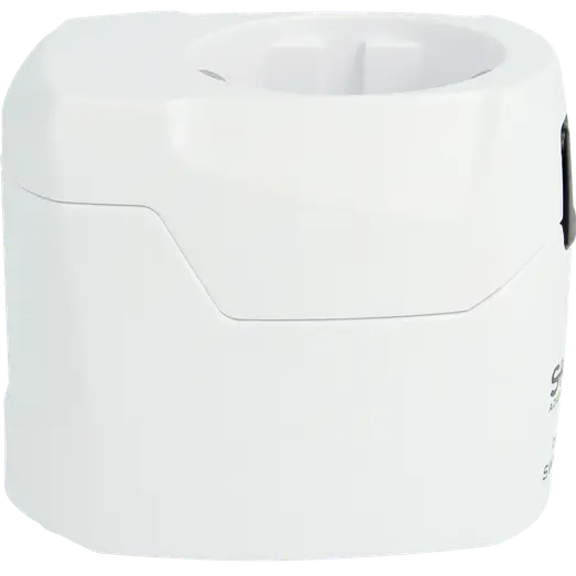 Verdensadapter Pro 6,3A hvid