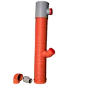 Kaczmarek tagnedløbsbrønd 200-110 mm med bøjning