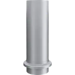 Lindab Rainline skydestykke lige - Ø87 mm